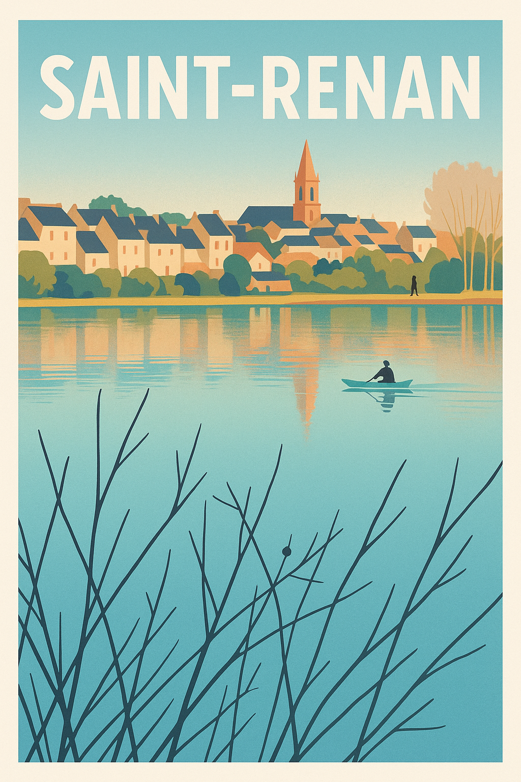 Affiche de Saint-Renan - Sérénité au fil de l'eau