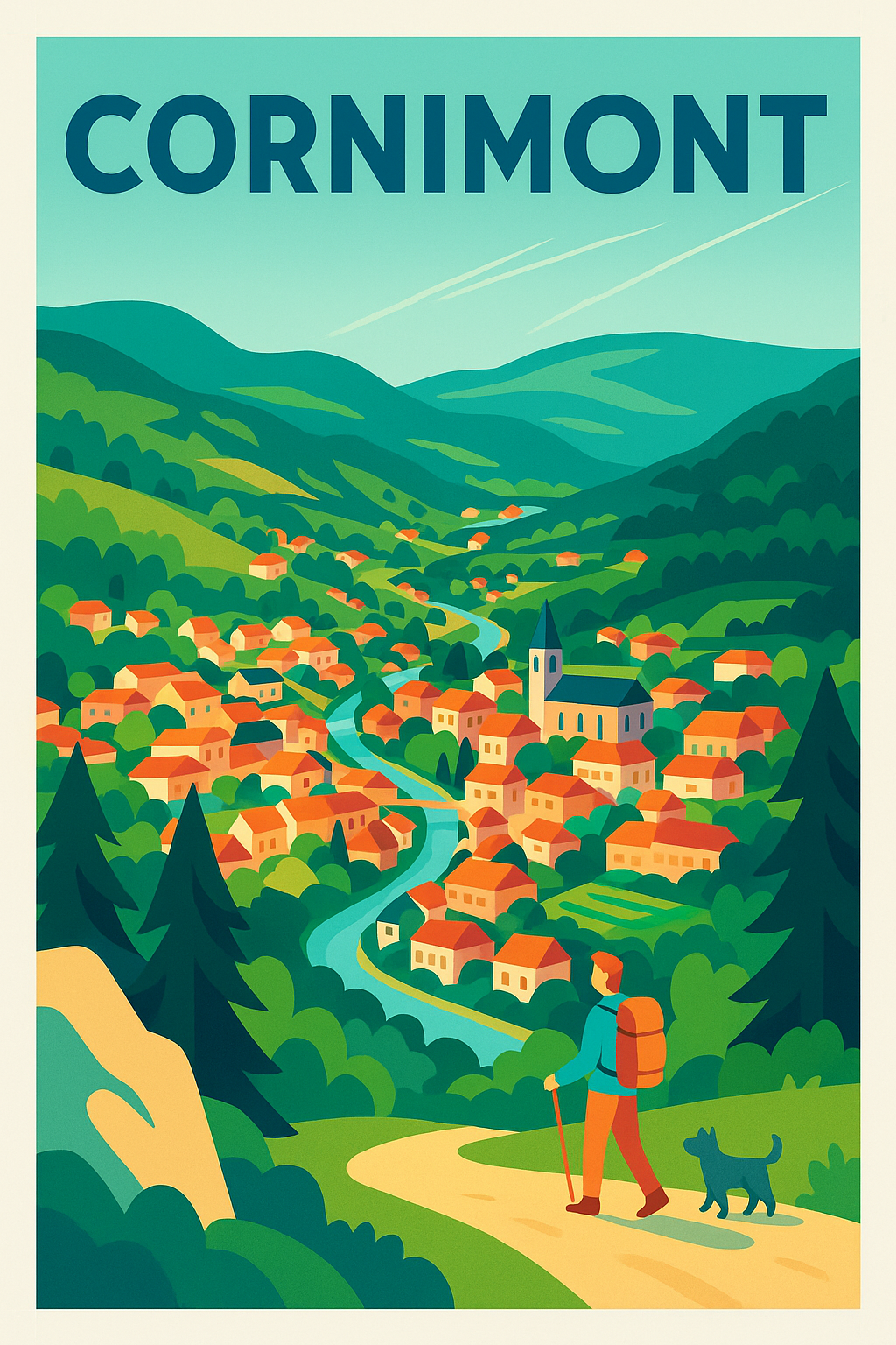 Affiche de Cornimont - Escapade au cœur des Vosges