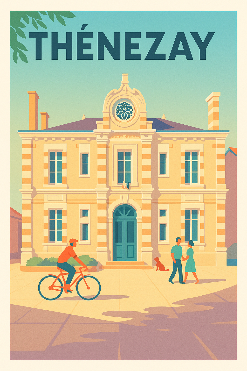 Affiche de Thénezay - Charme et sérénité au cœur du patrimoine