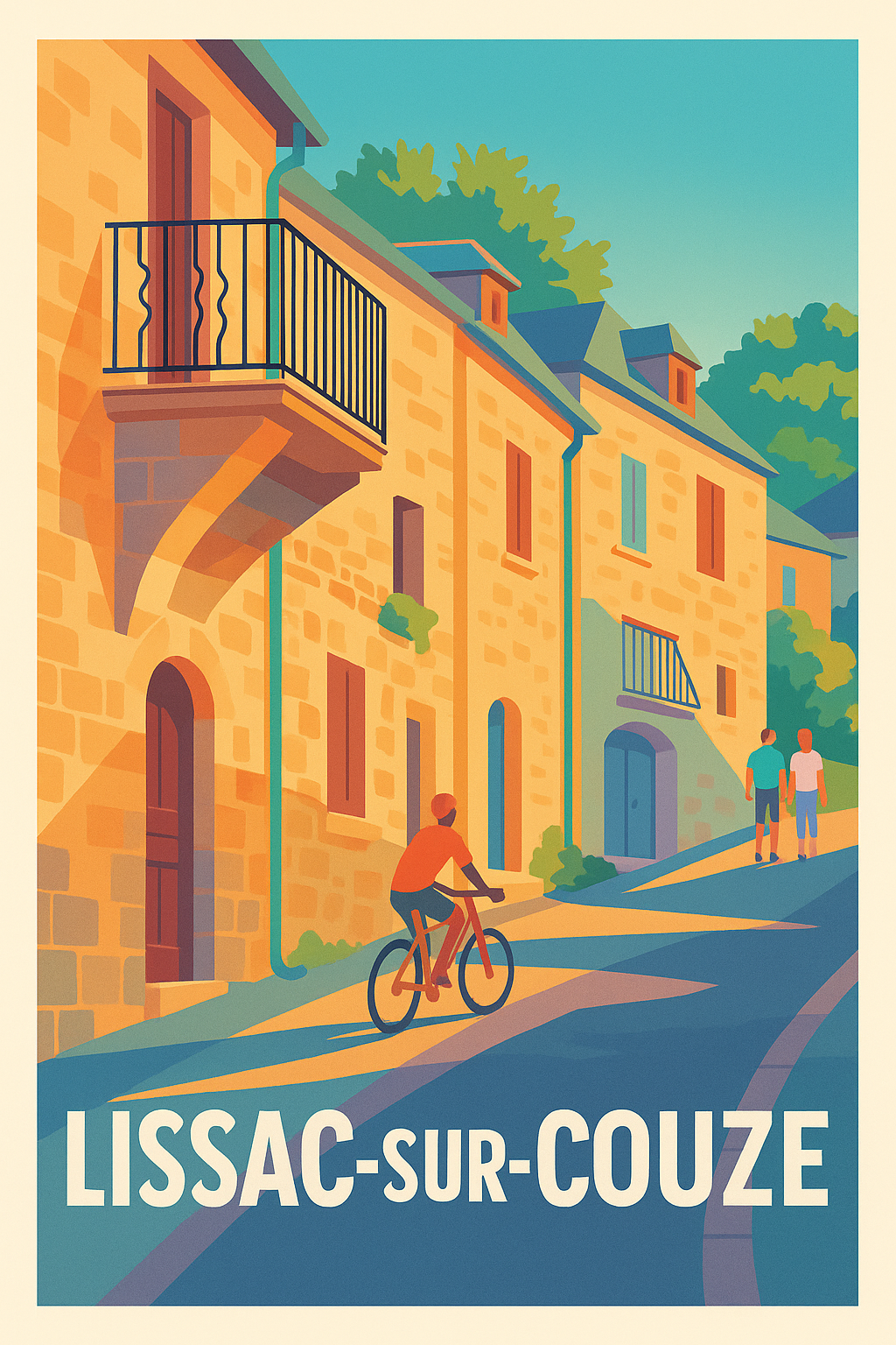 Affiche de Lissac-sur-Couze - Charme authentique et ambiance paisible