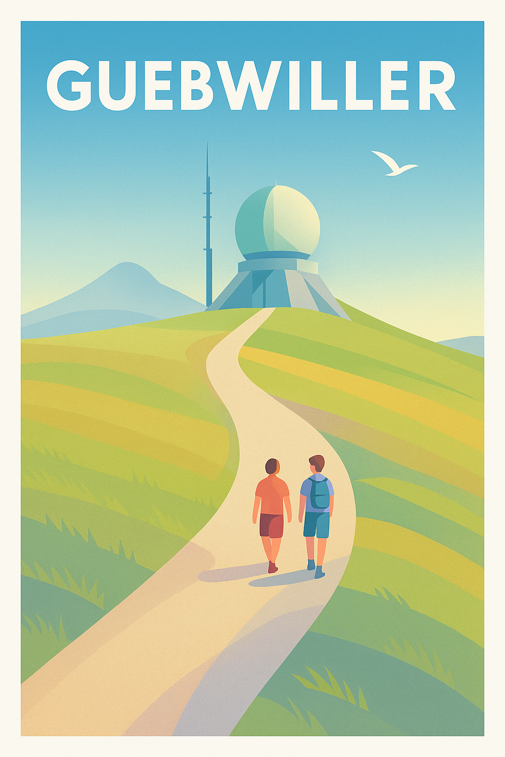 Affiche de Guebwiller - Balade bucolique au sommet