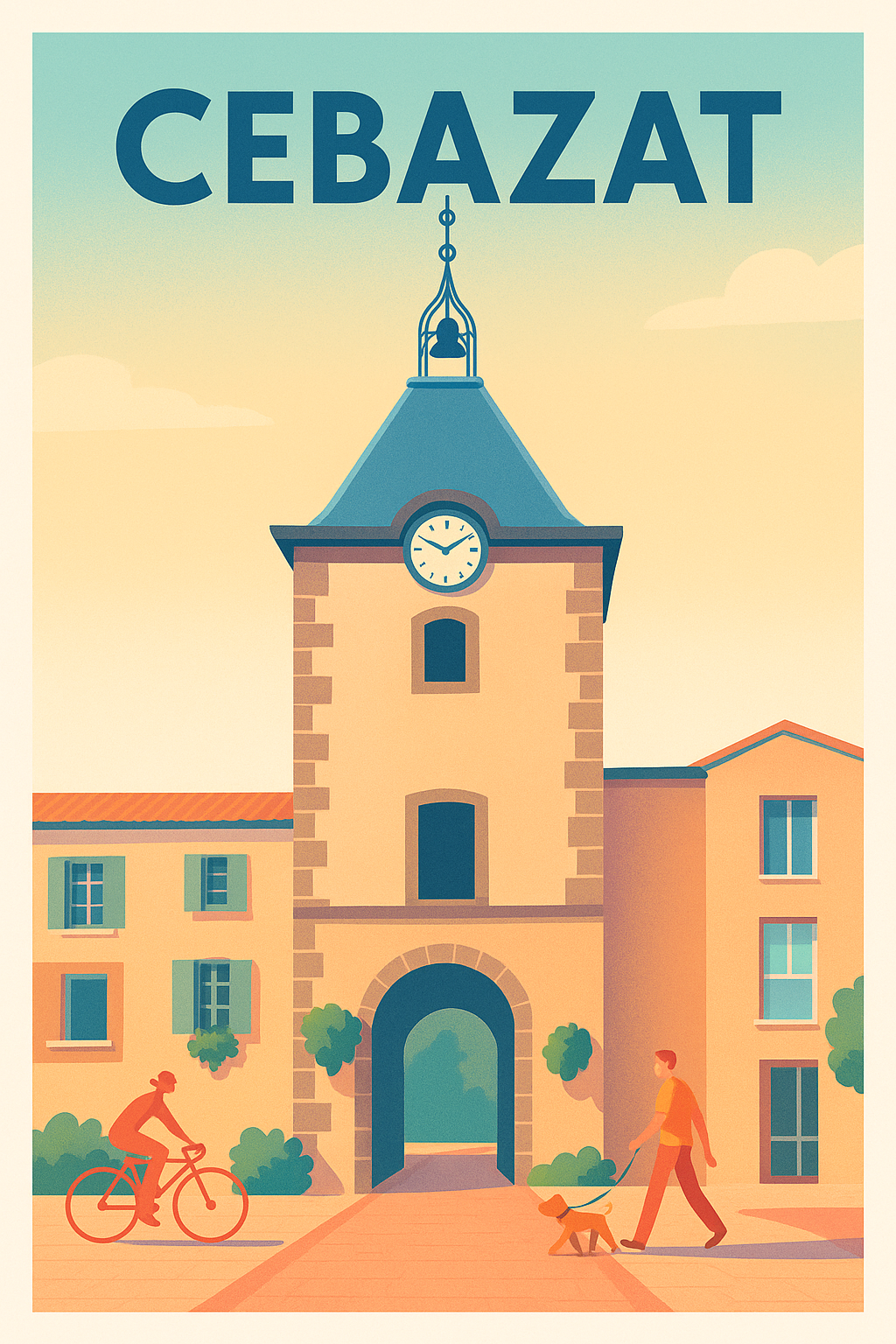Affiche de Cebazat - Charme et Sérénité au Cœur de la Ville
