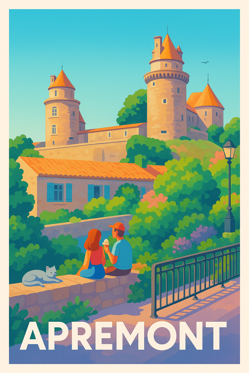 Affiche de Apremont - Évasion romantique au château