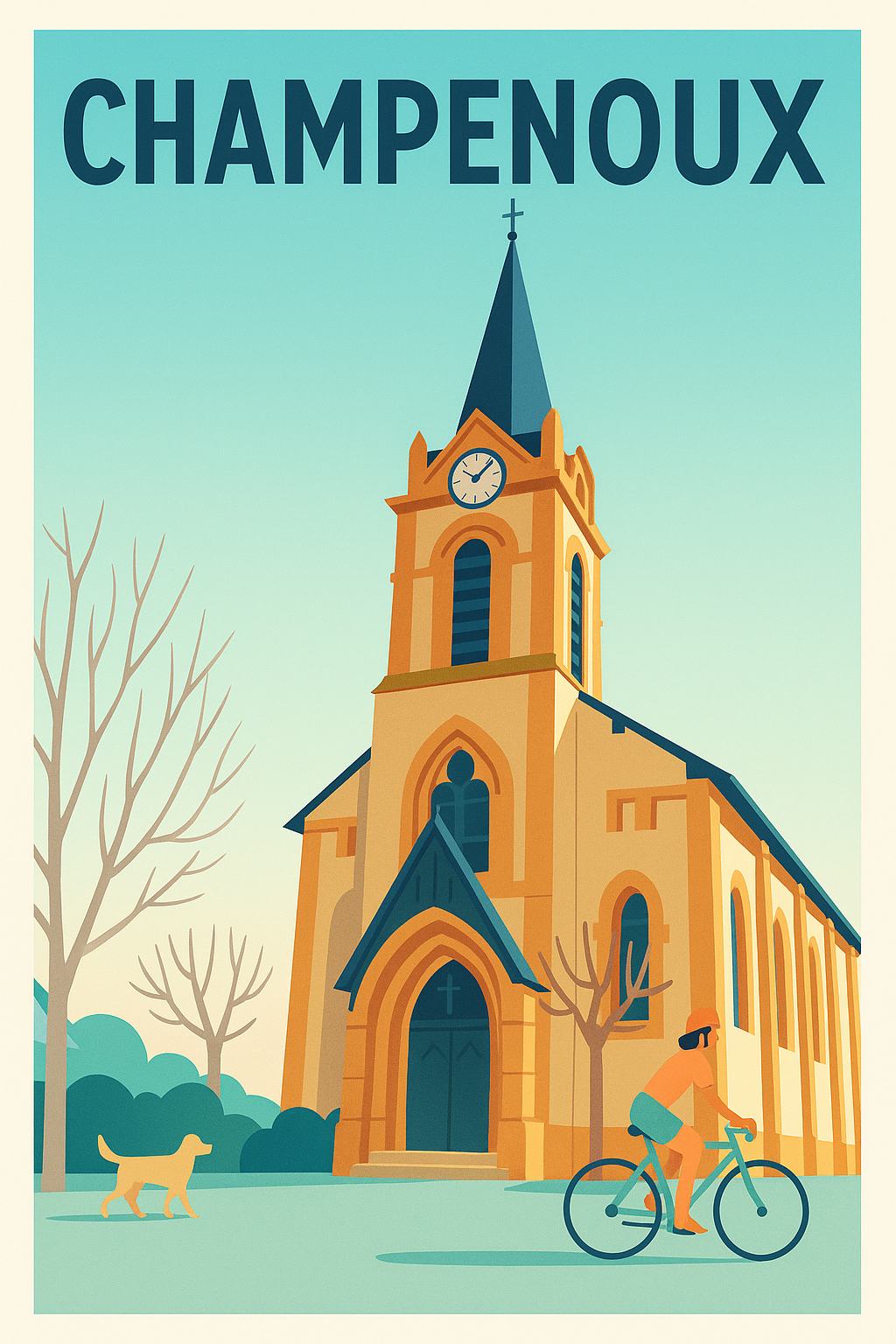 Affiche de Champenoux - Charme et Sérénité au Cœur du Village