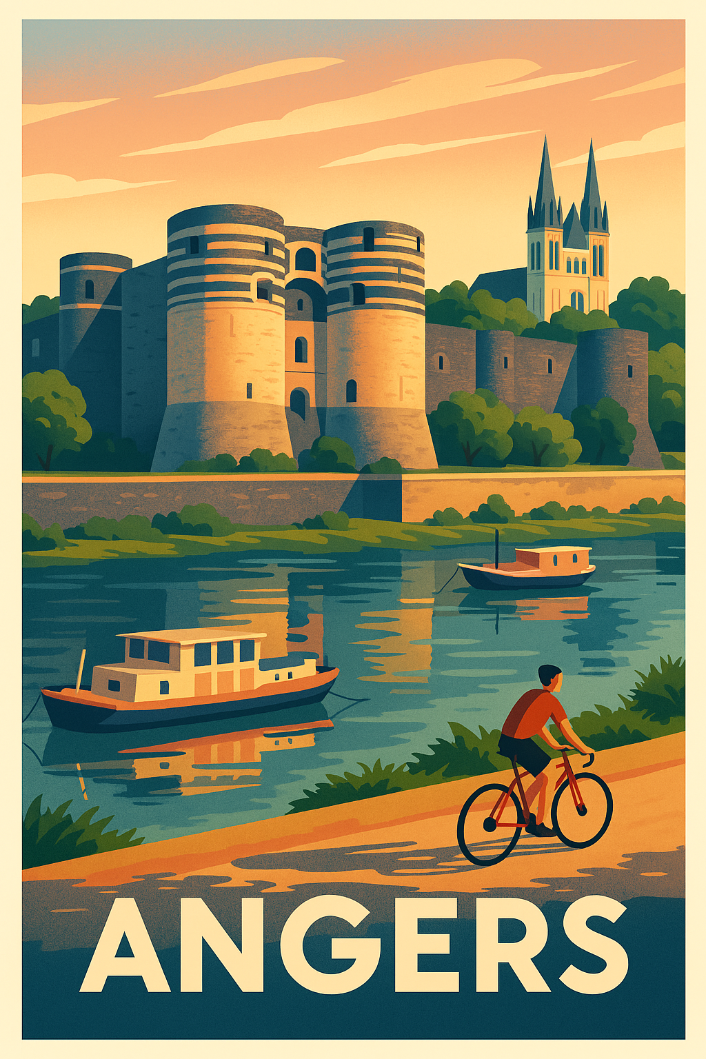 Angers - Entre Histoire et Douceur de Vivre