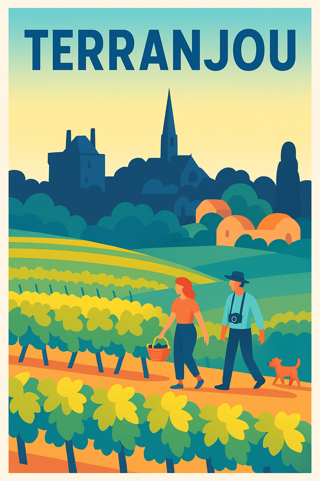 Affiche de Terranjou - Promenade bucolique au cœur des vignobles