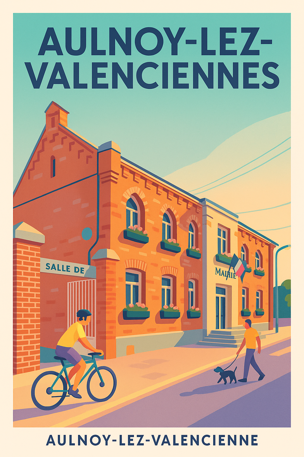 Affiche de Aulnoy-lez-Valenciennes - Charme et authenticité rurale