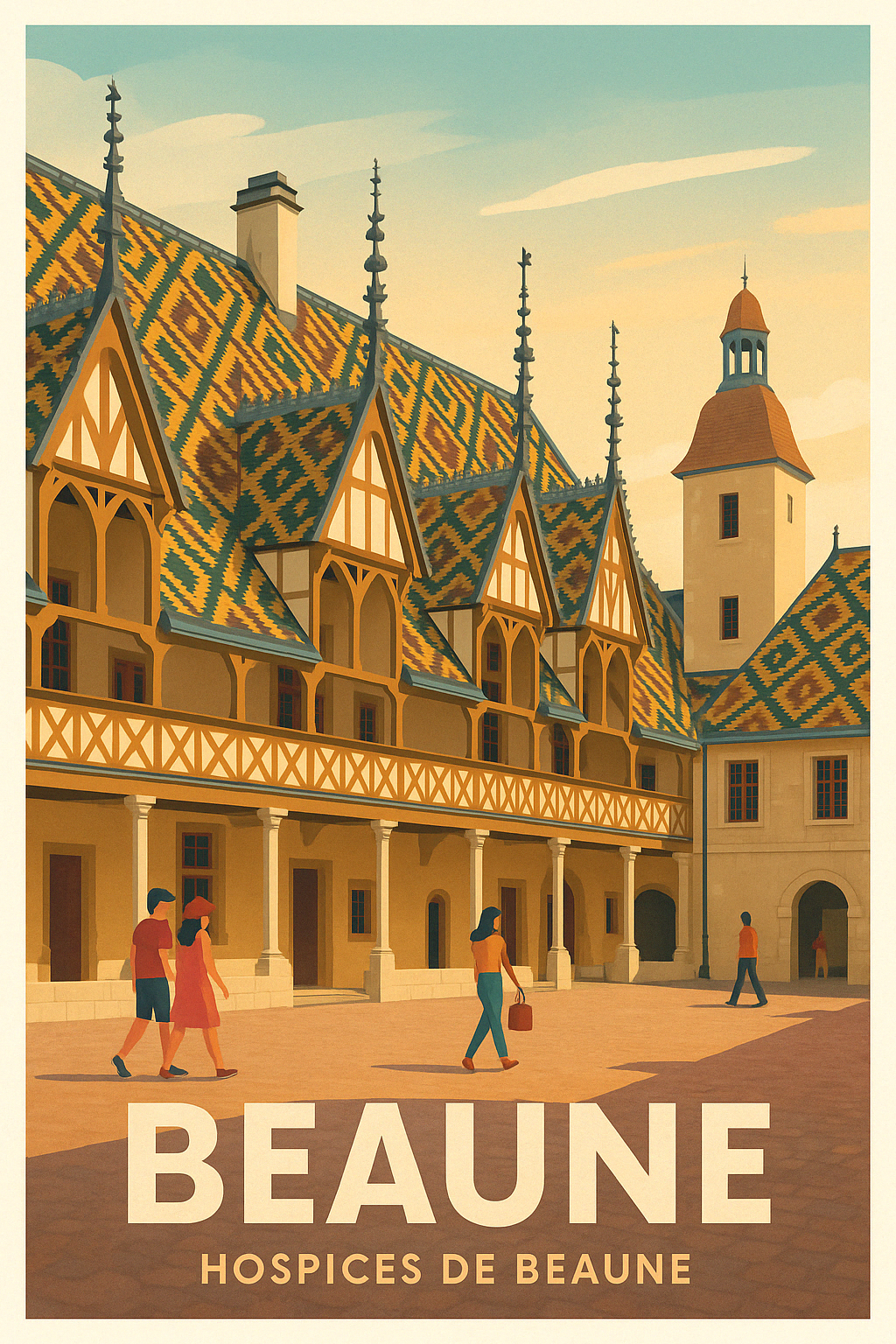 Beaune - L'élégance des Hospices