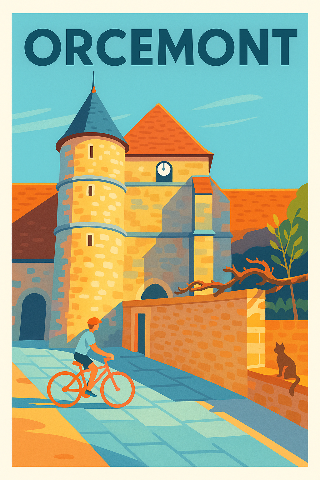 Affiche de Orcemont - Charme et sérénité au cœur du patrimoine