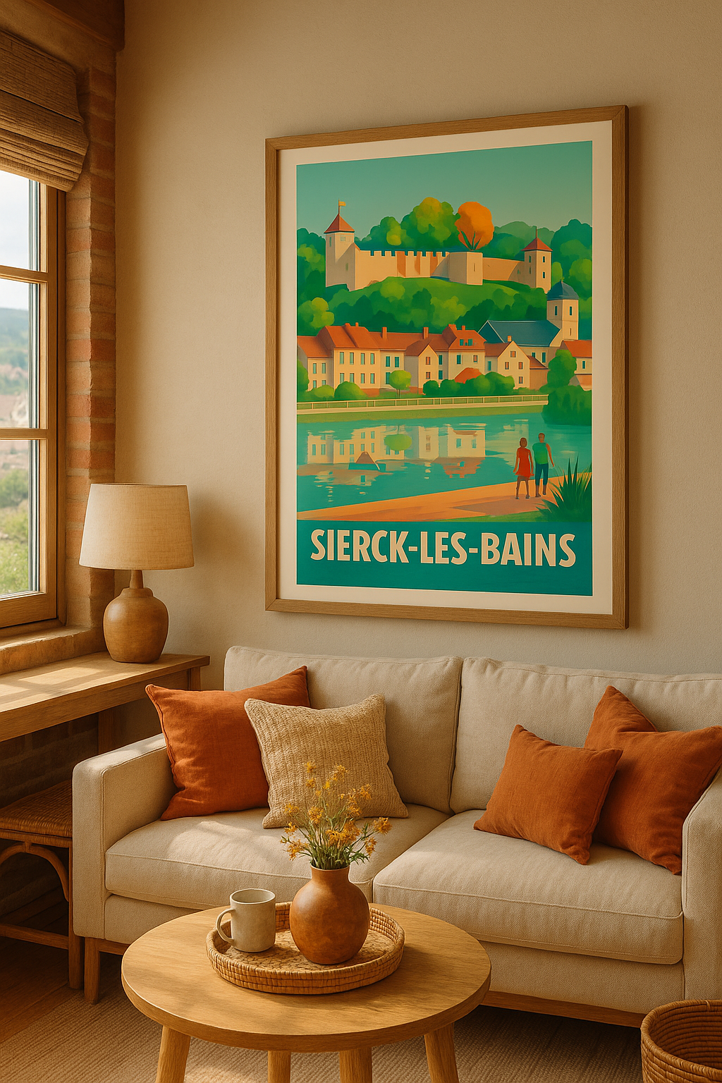 Mise en situation Affiche de Sierck-les-Bains - Charmante Escapade au Bord de l'Eau