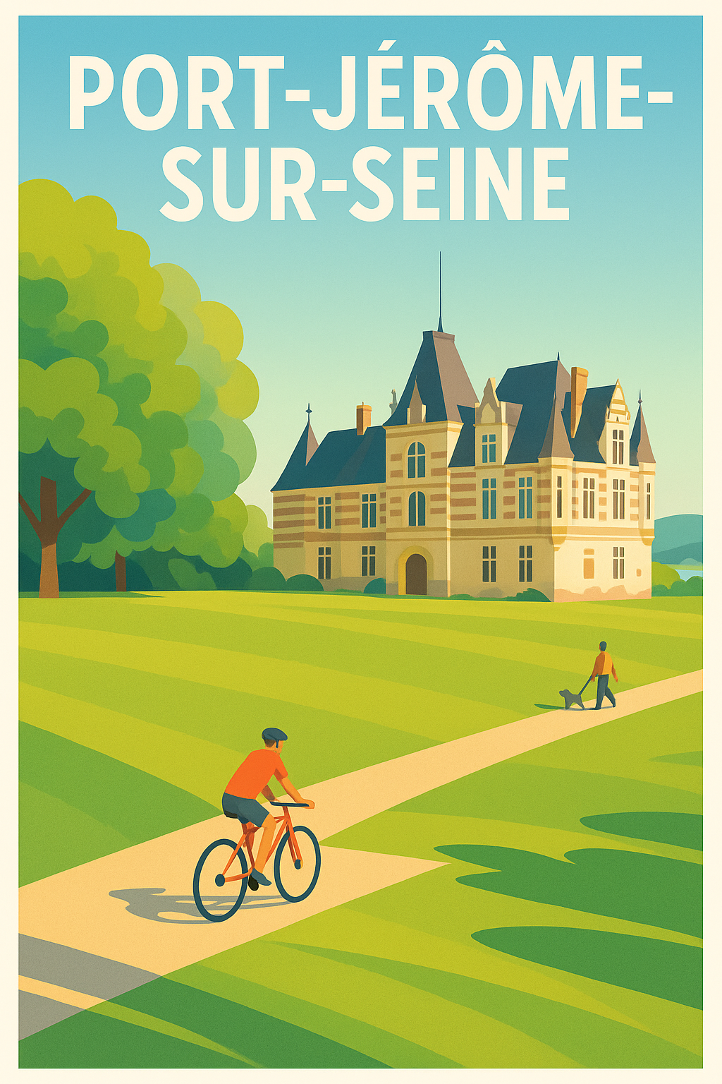 Affiche de Port-Jérôme-sur-Seine - Escapade champêtre et élégante