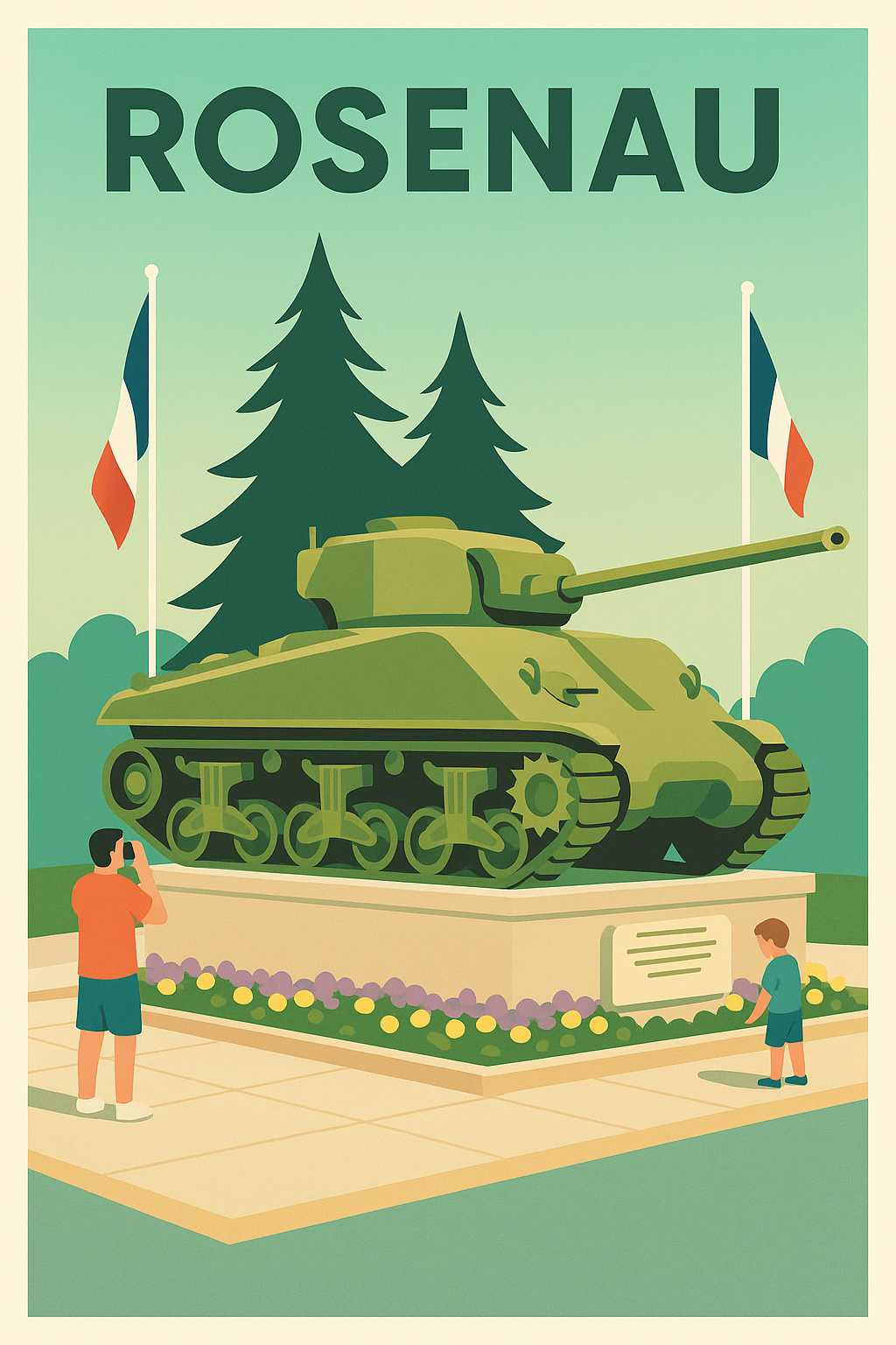 Affiche de Rosenau - Hommage historique et mémoire vivante