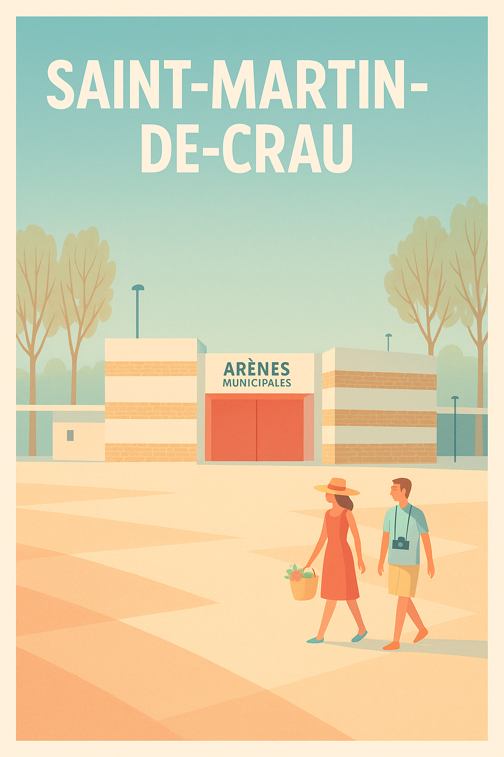 Affiche de Saint-Martin-de-Crau - Charme des Arènes Municipales