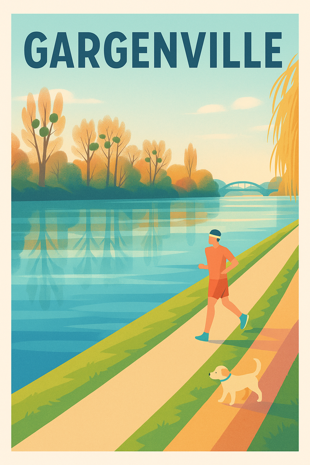 Affiche de Gargenville - Balade et sérénité au bord de l'eau