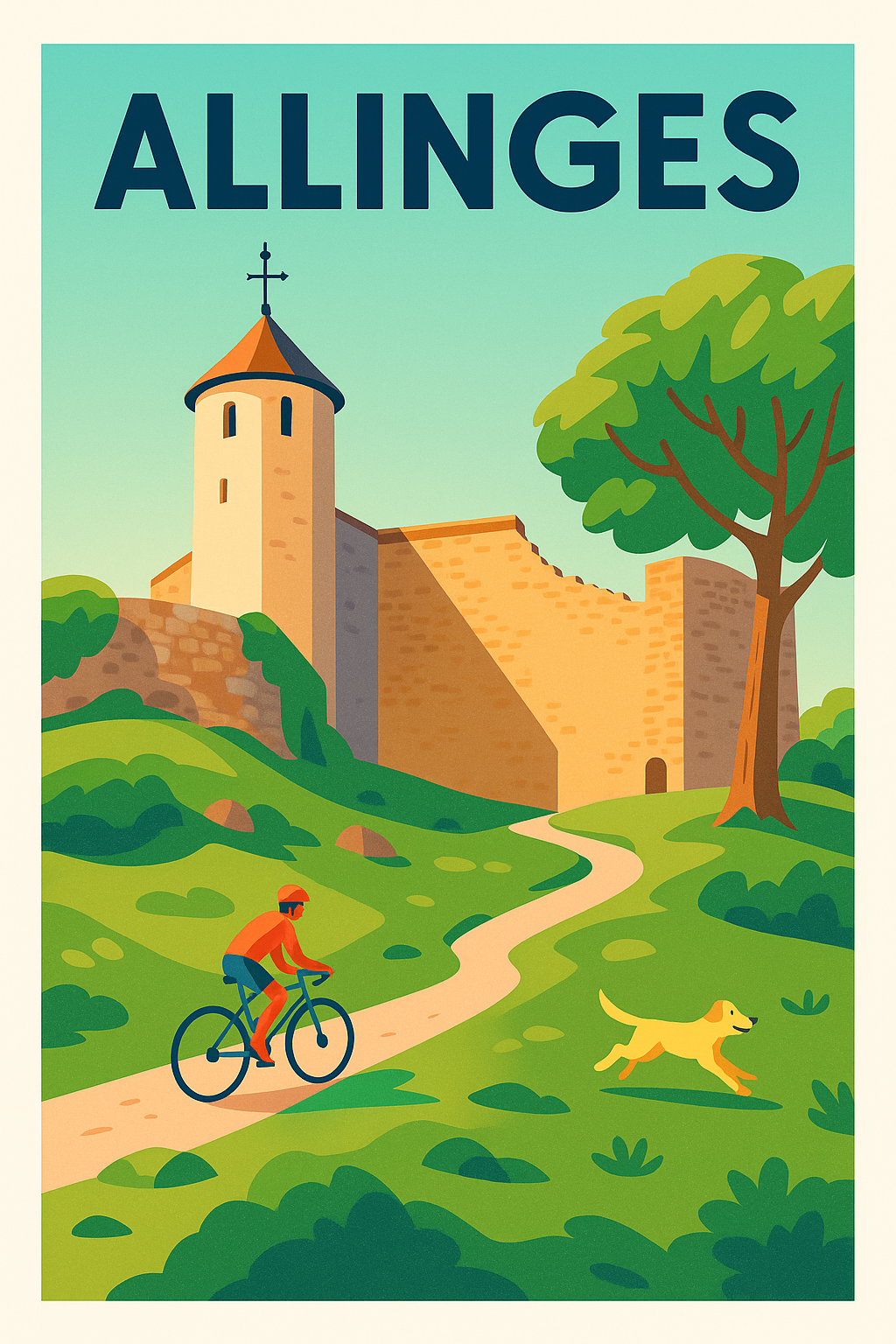 Affiche de Allinges - Évasion nature et patrimoine