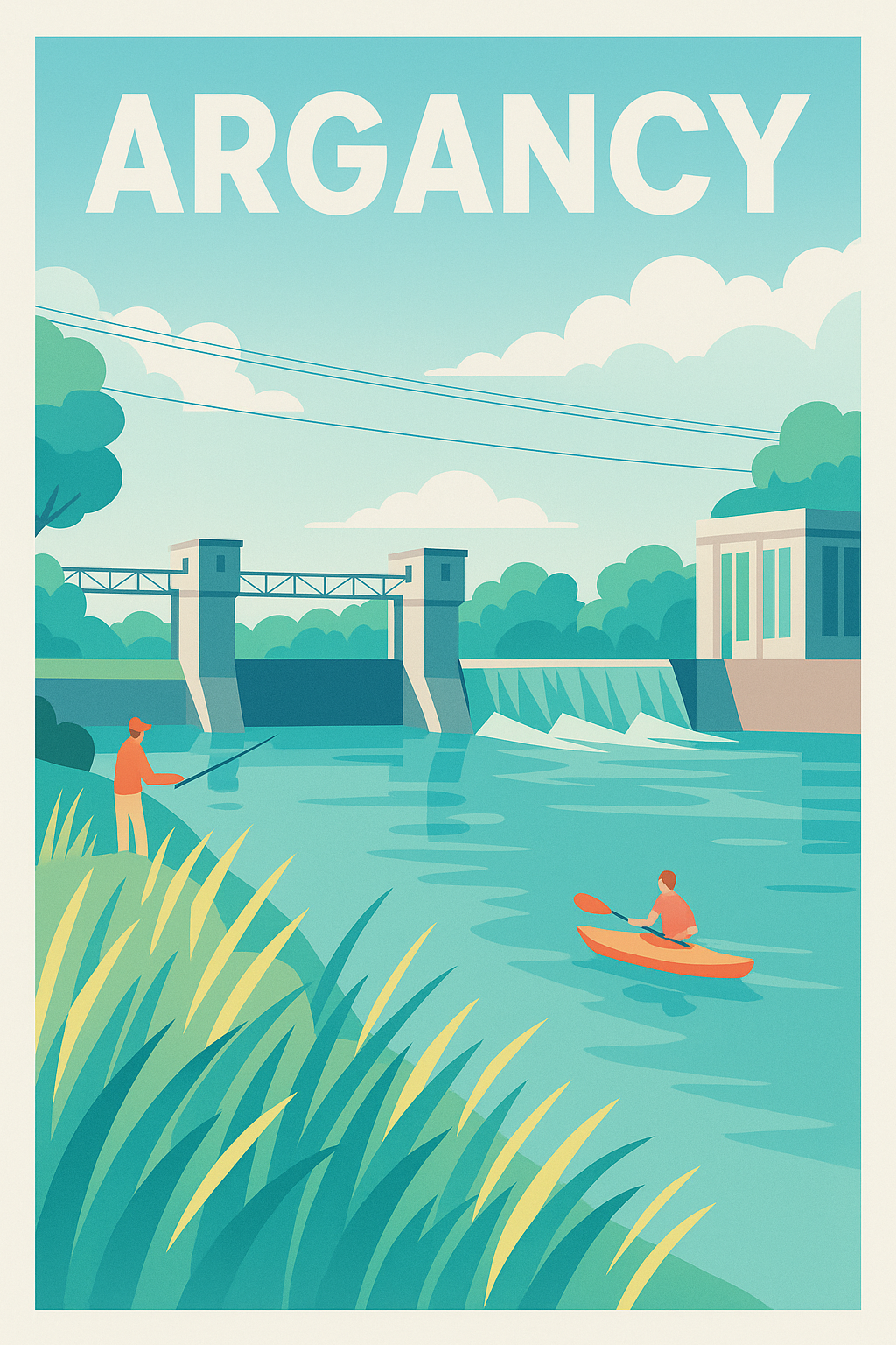 Affiche de Argancy - Escapade paisible au fil de l'eau