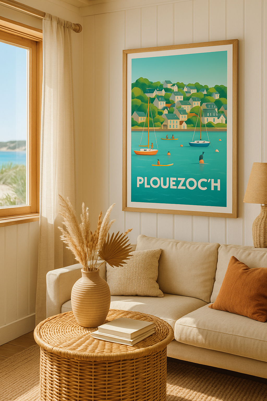 Mise en situation Affiche de Plouezoc'h - Escale paisible au bord de l'eau