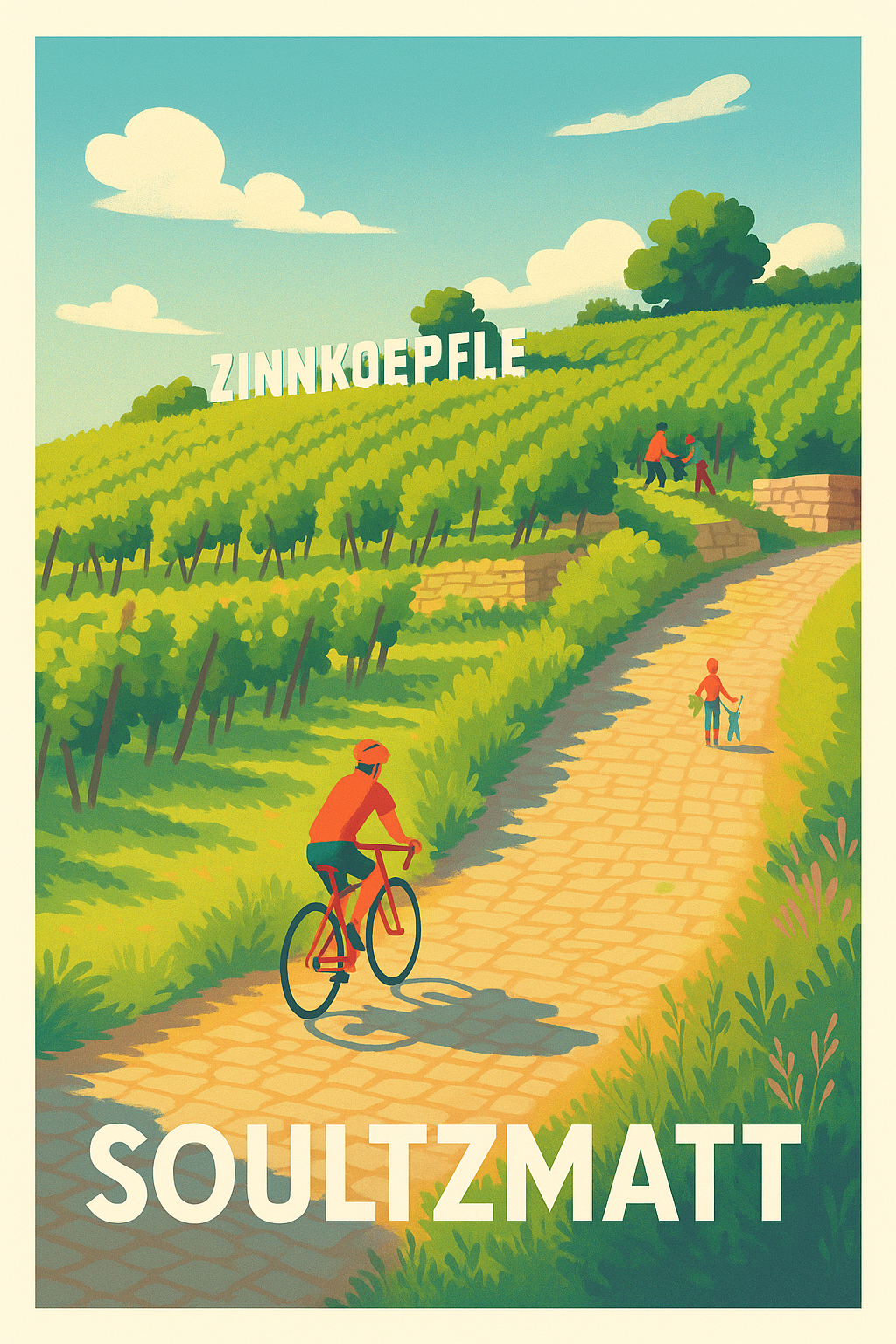 Affiche de Soultzmatt - Escapade bucolique au cœur des vignes