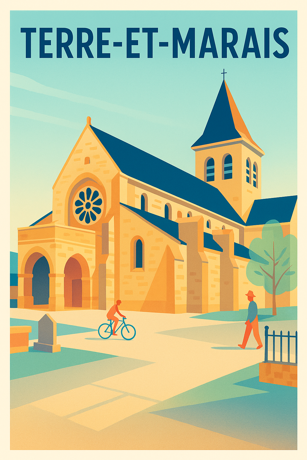 Affiche de Terre-et-Marais - Charme authentique et sérénité locale