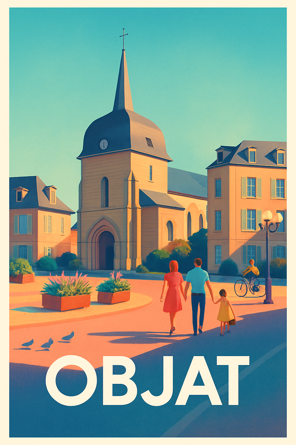 Affiche de Objat - Douceur de vie en Nouvelle-Aquitaine