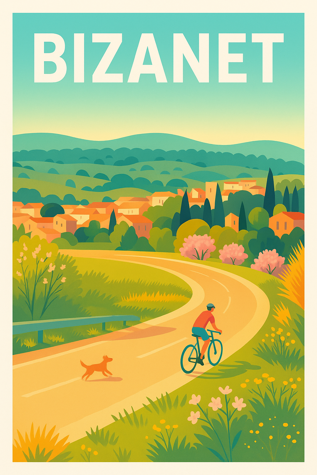 Affiche de Bizanet - Escapade bucolique en pleine nature