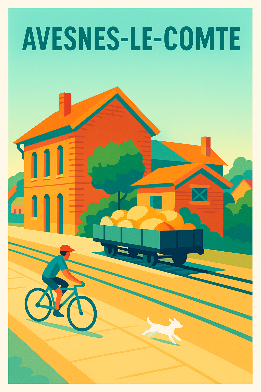 Affiche de Avesnes-le-Comte - Charme bucolique et douceur de vivre