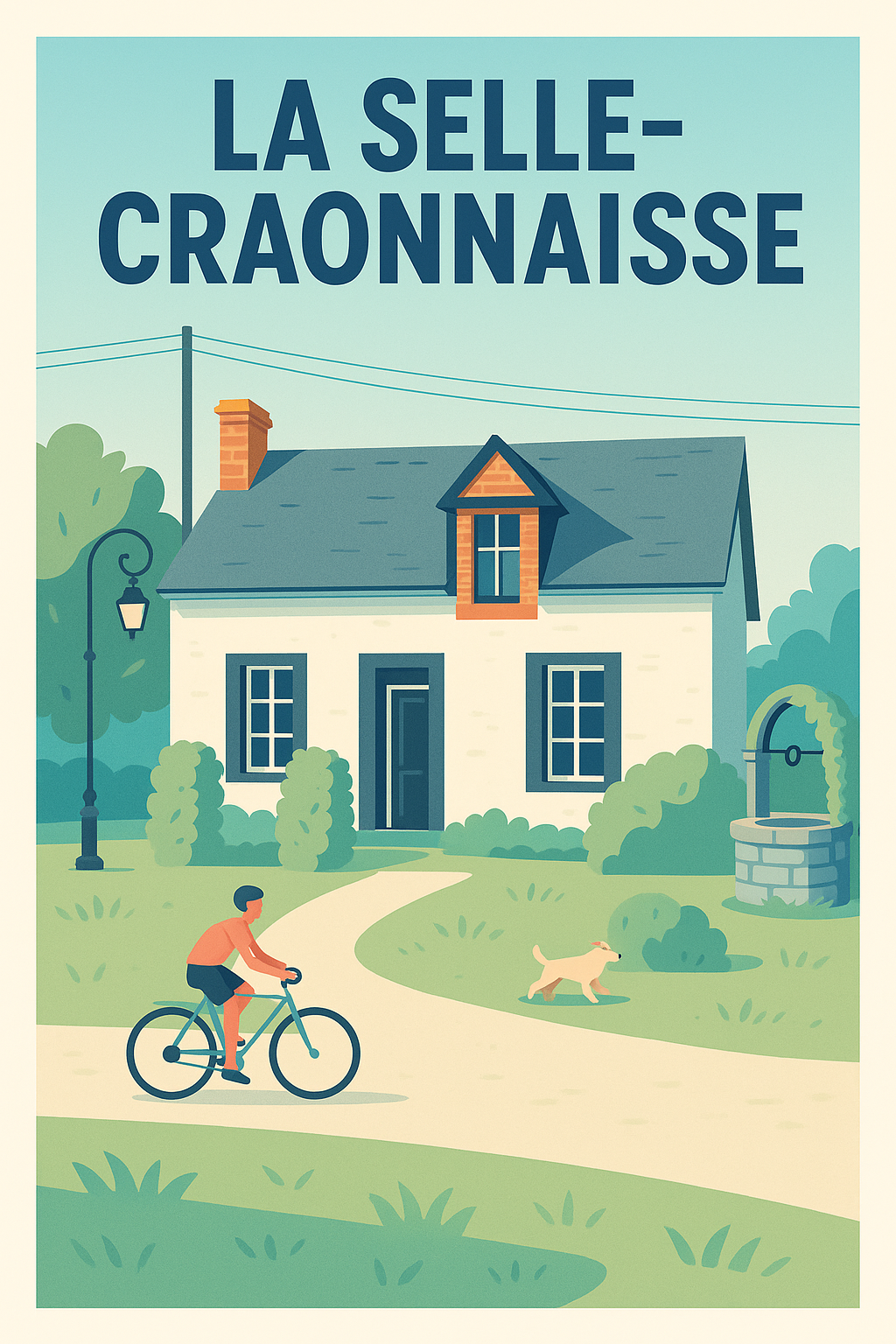Affiche de La Selle-Craonnaise - Charme et sérénité campagnarde