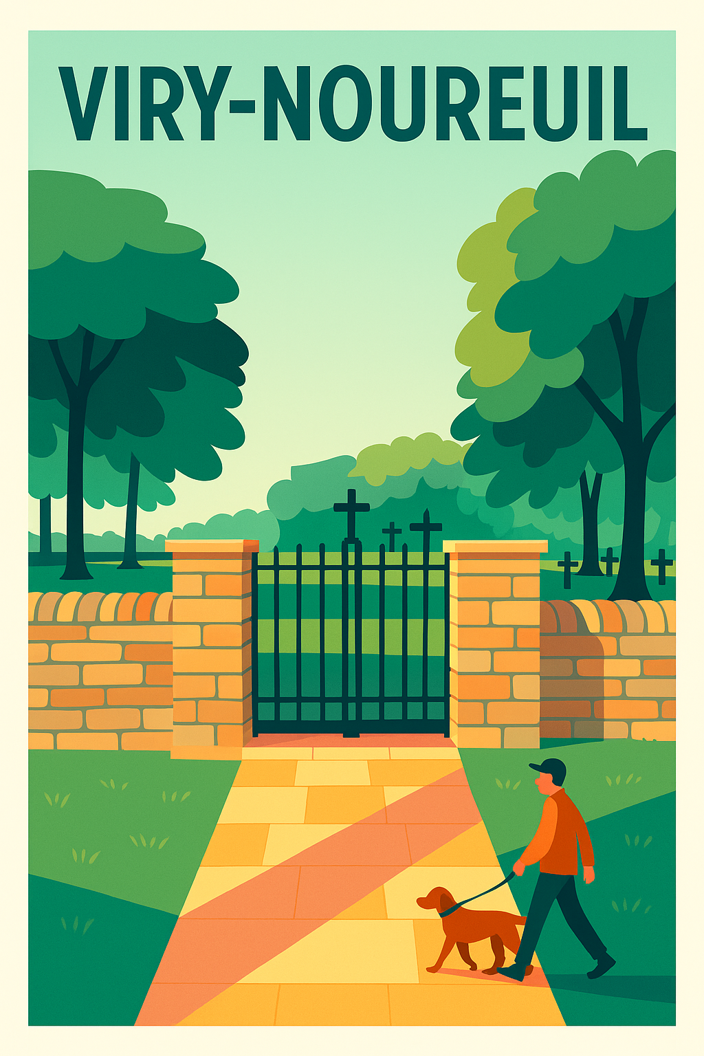 Affiche de Viry-Noureuil - Promenade paisible au cœur de la nature