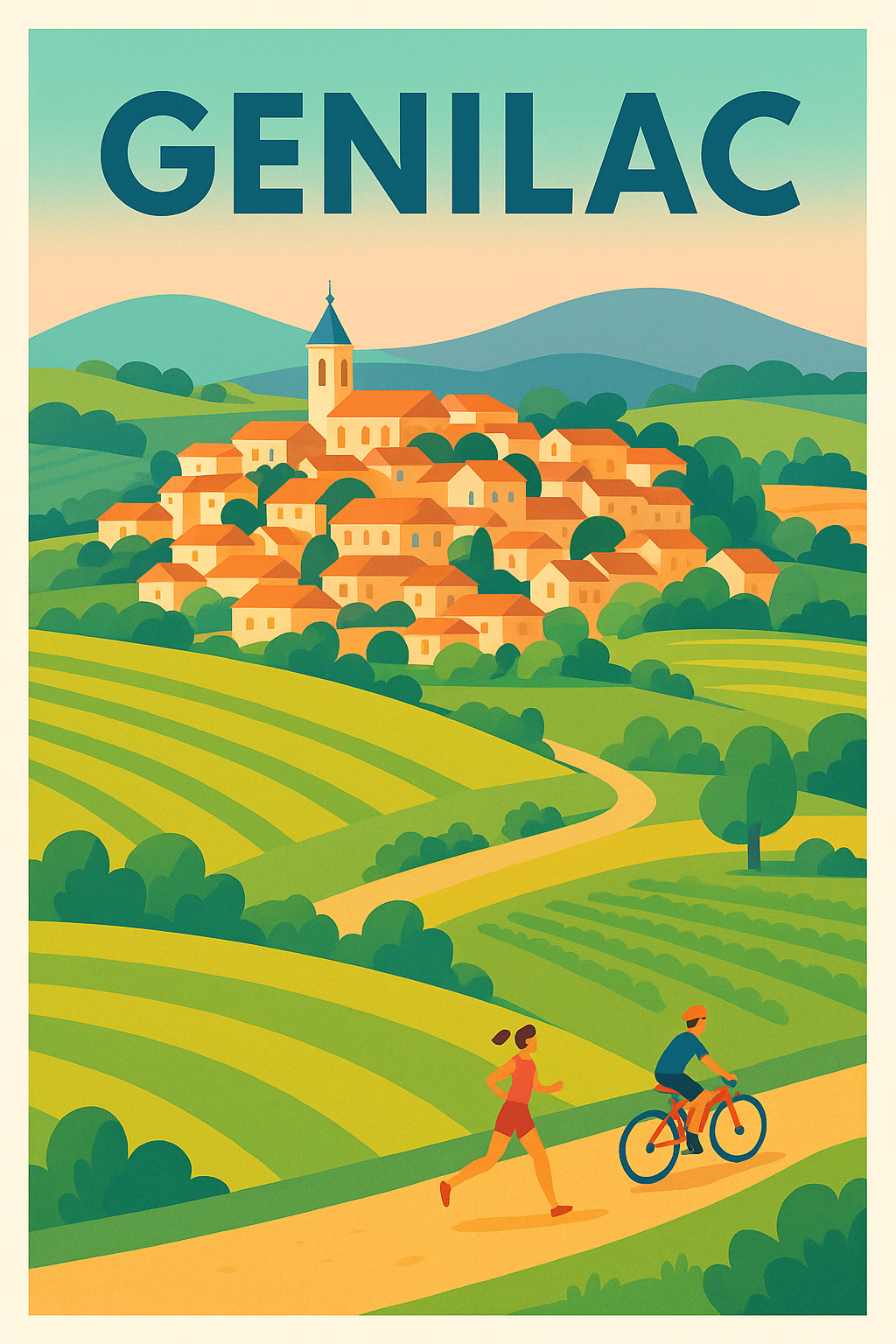 Affiche de Genilac - L'évasion nature au cœur de la campagne