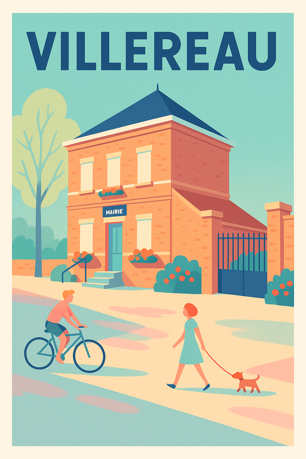 Affiche de Villereau - L'essence paisible d'un village authentique