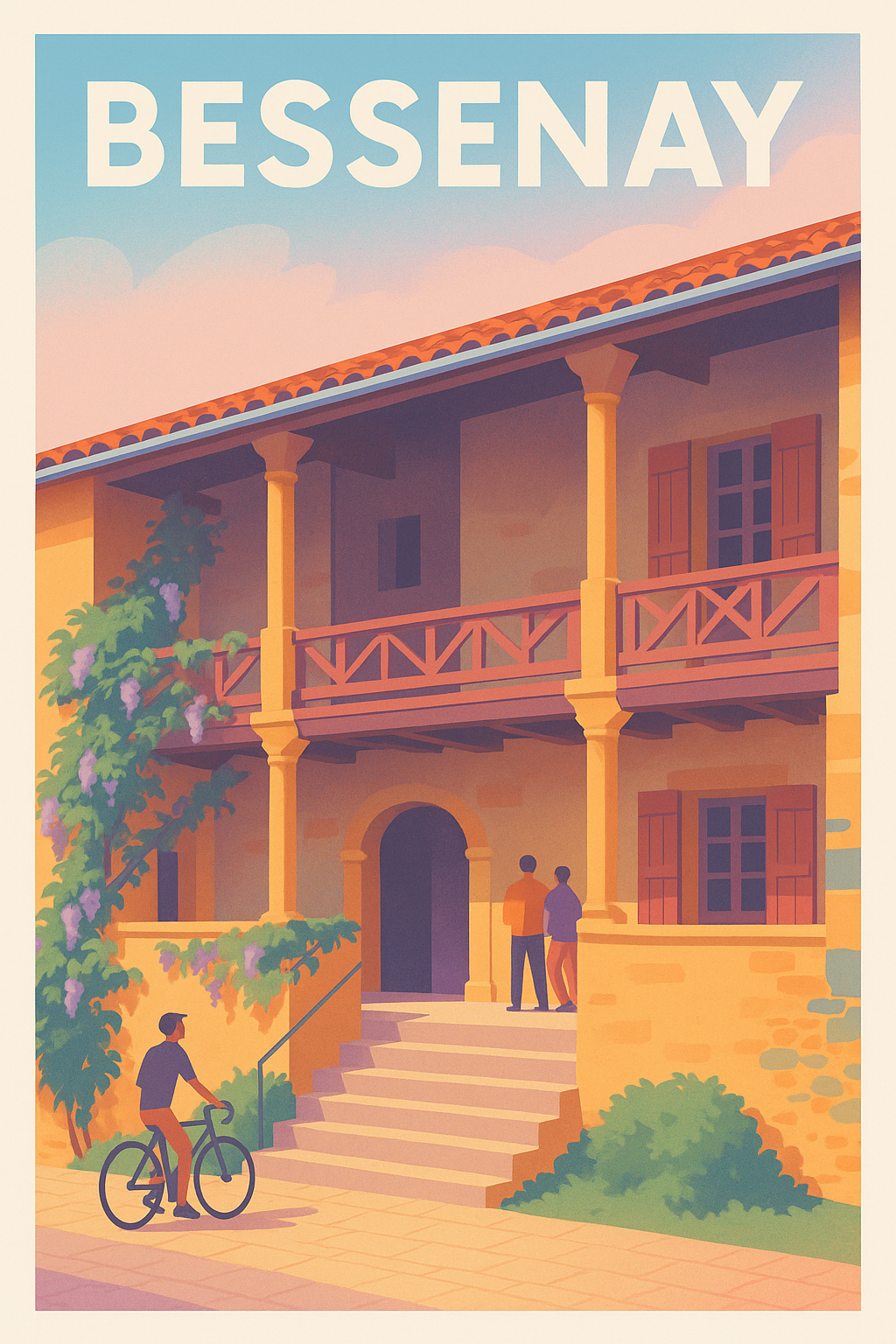 Affiche de Bessenay - Charme et Sérénité d'une Maison Lyonnaise