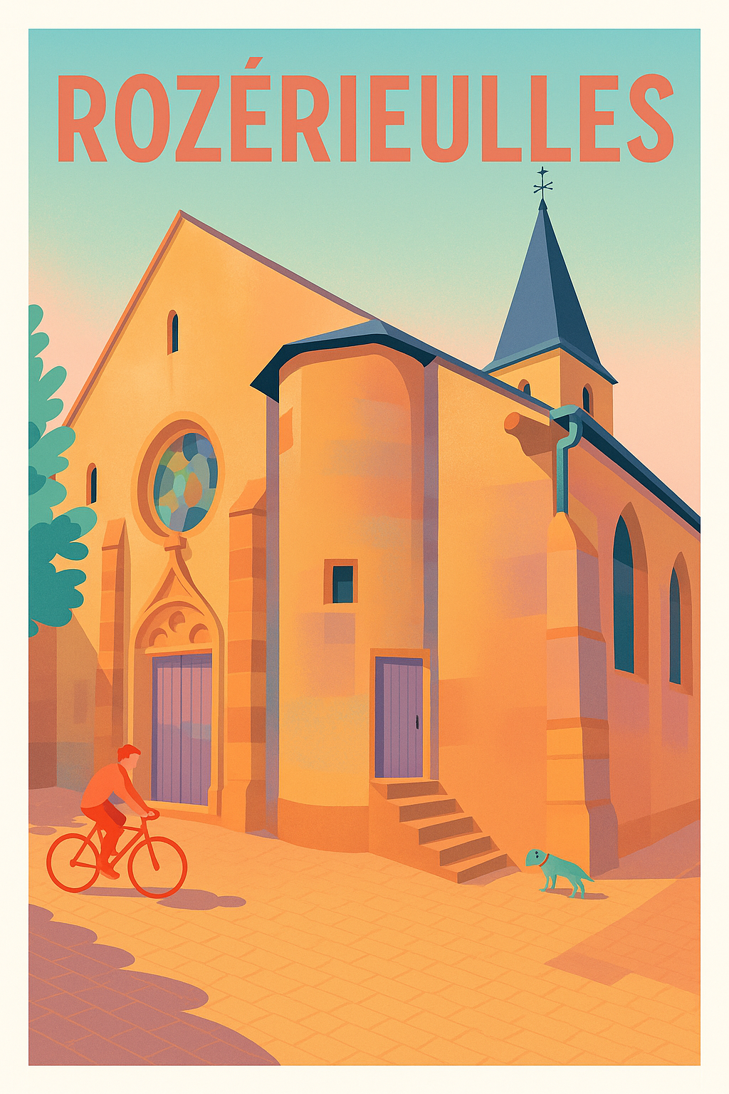 Affiche de Rozérieulles - Charme et sérénité au cœur du village