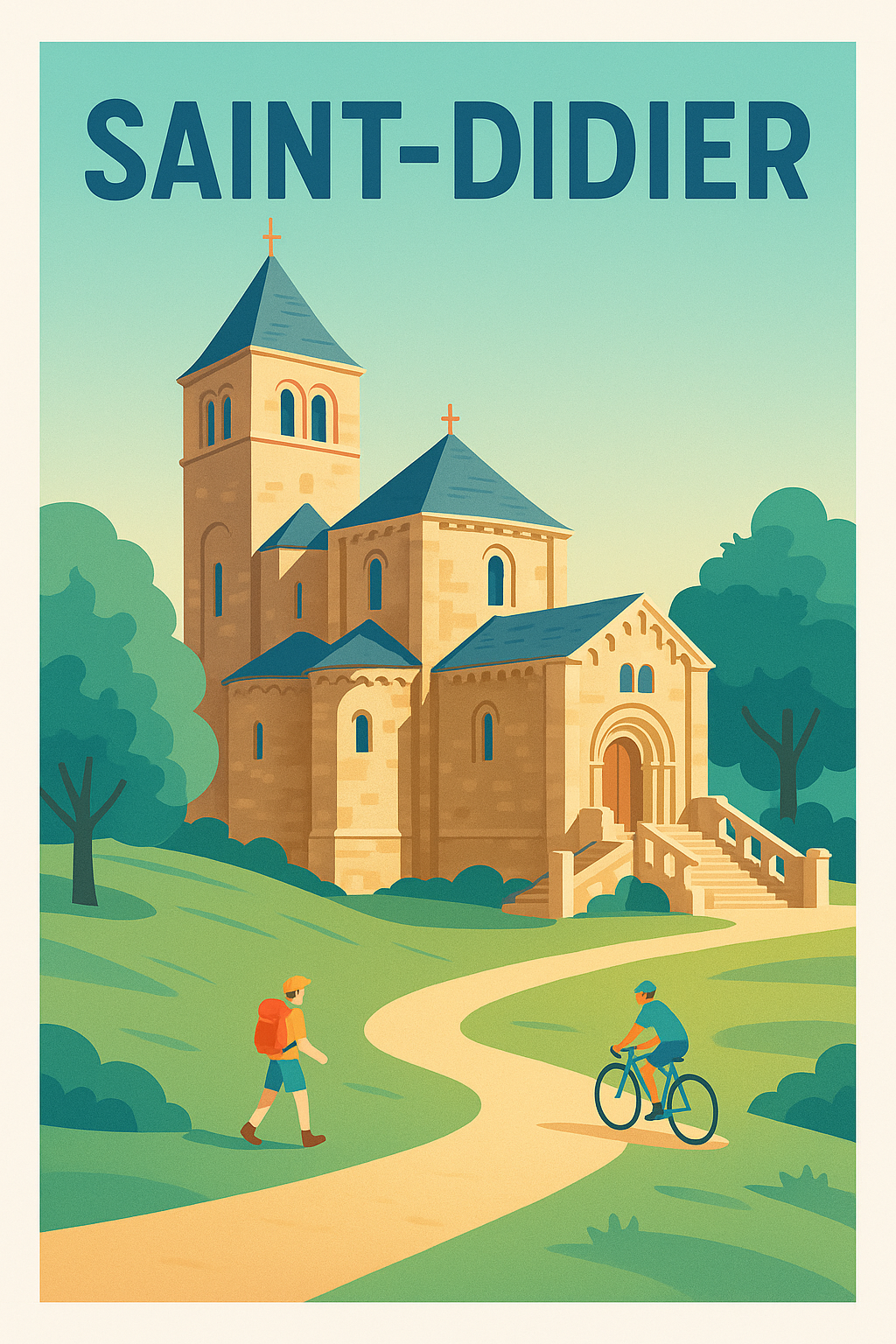 Affiche de Saint-Didier - Charme et Sérénité au Cœur de la Nature