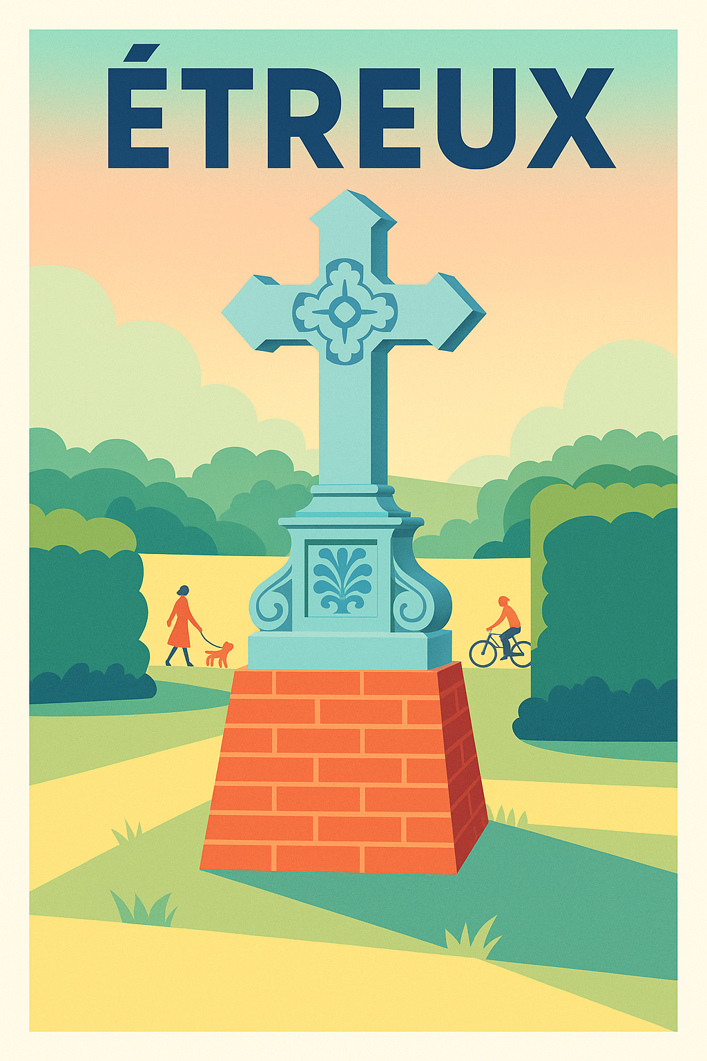 Affiche de Étreux - Harmonie et Sérénité au Cœur du Parc