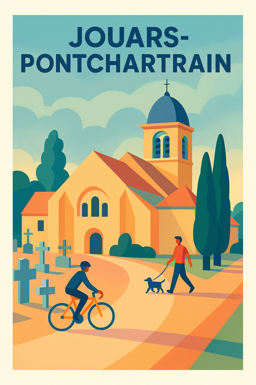 Affiche de Jouars-Pontchartrain - Balade paisible au cœur du village