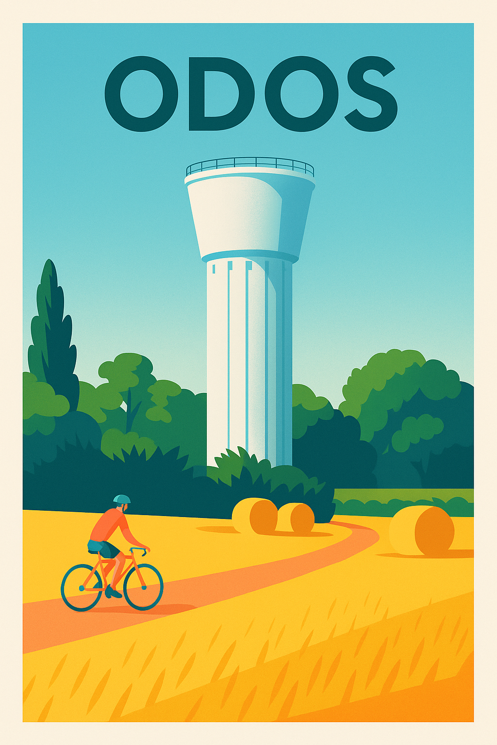 Affiche de Odos - Promenade bucolique au fil de la nature