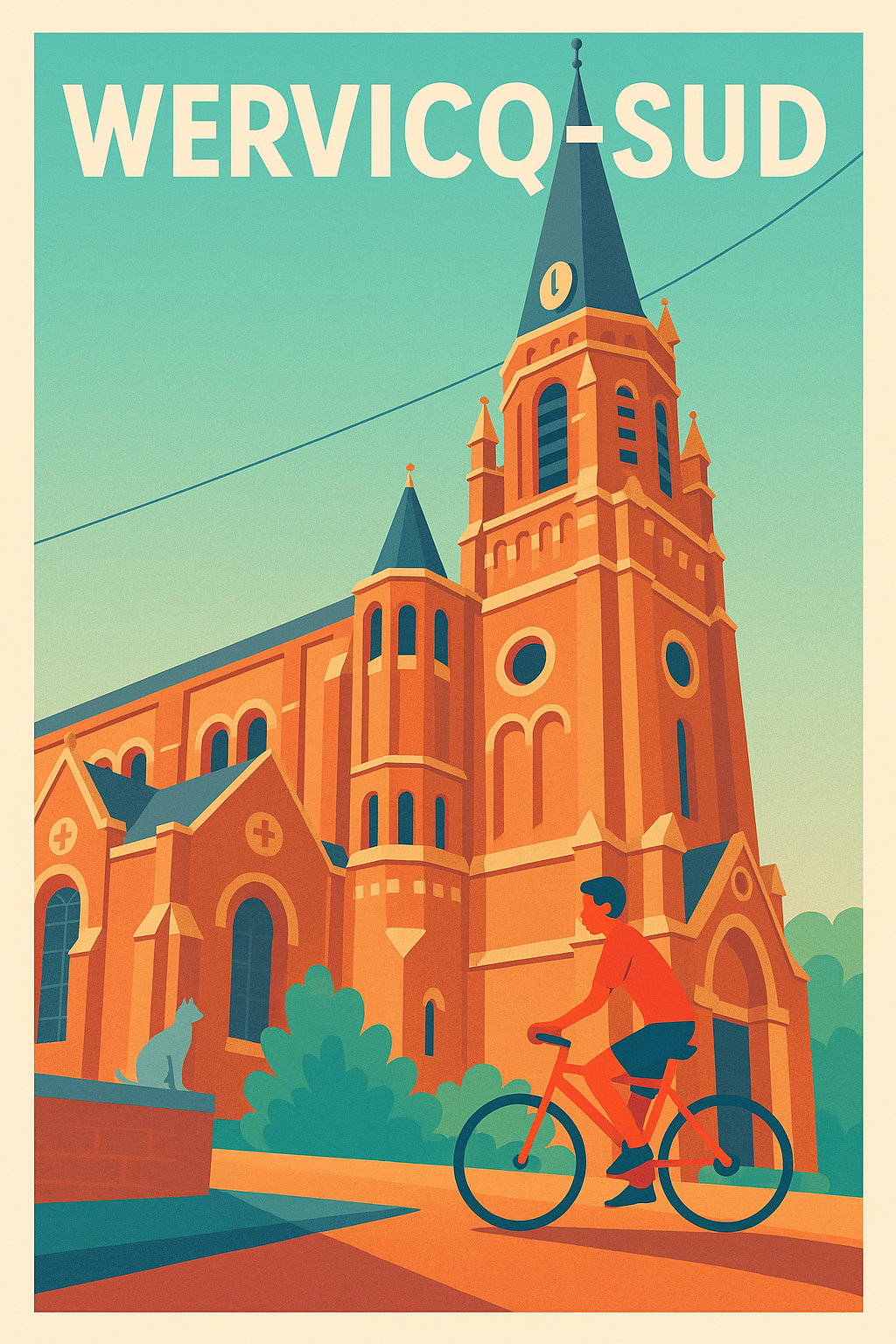Affiche de Wervicq-Sud - Entre patrimoine et douceur de vivre