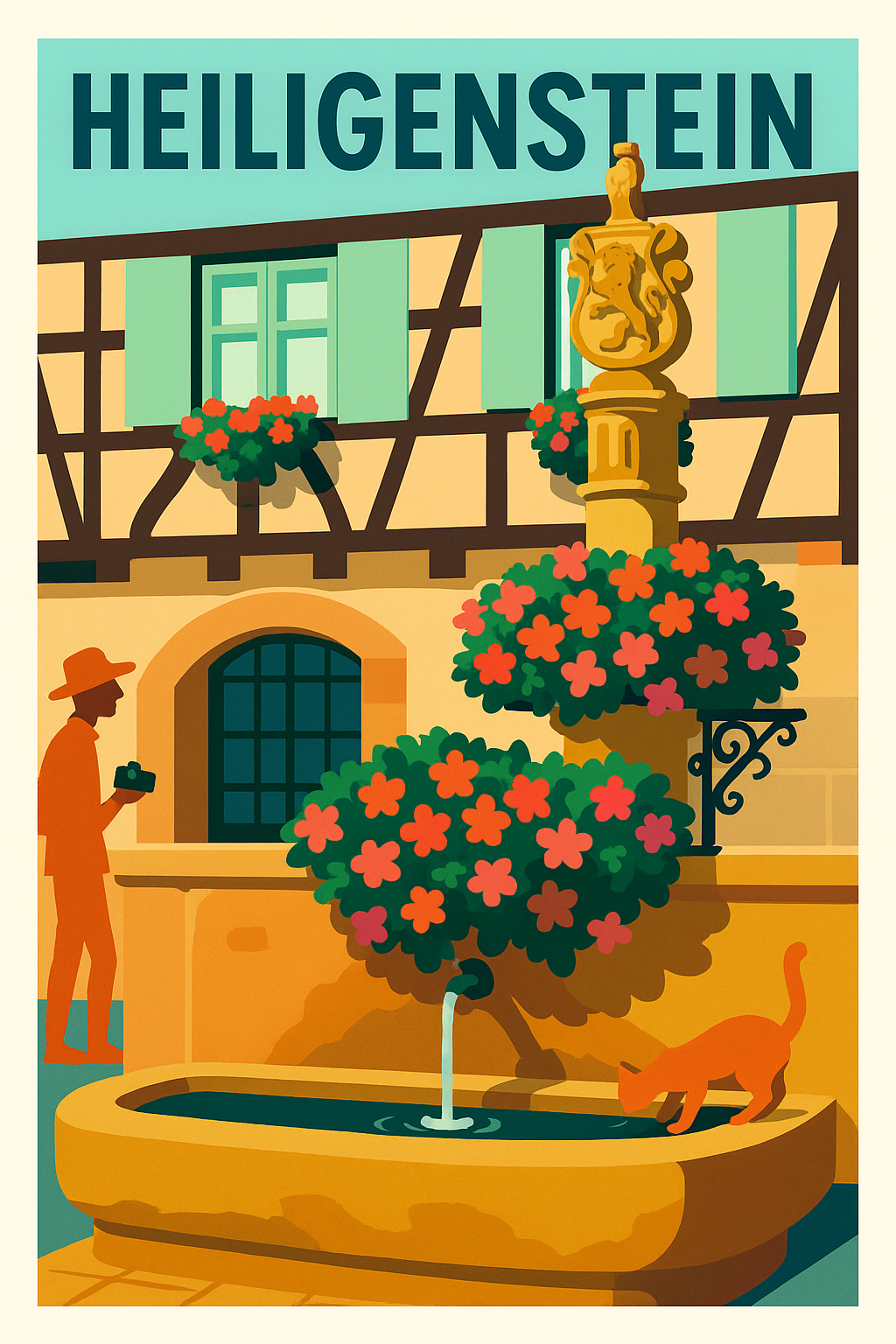Affiche de Heiligenstein - Charme et sérénité au cœur de l'Alsace