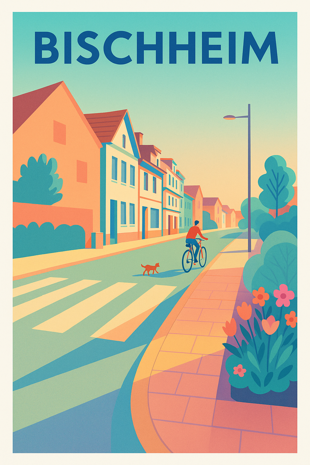 Affiche de Bischheim - Douceur et sérénité en ville