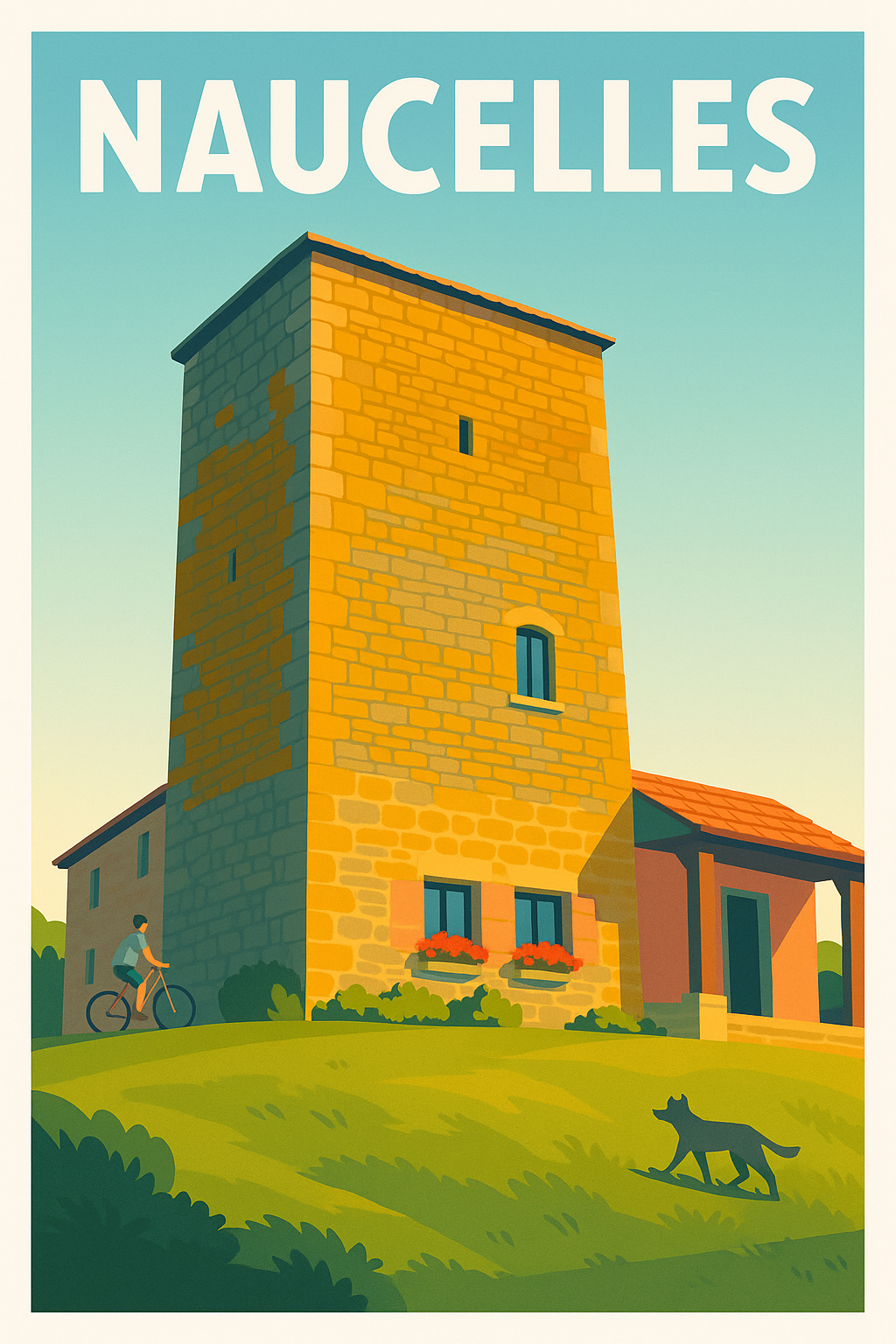 Affiche de Naucelles - Charme et Sérénité au Cœur de la Nature