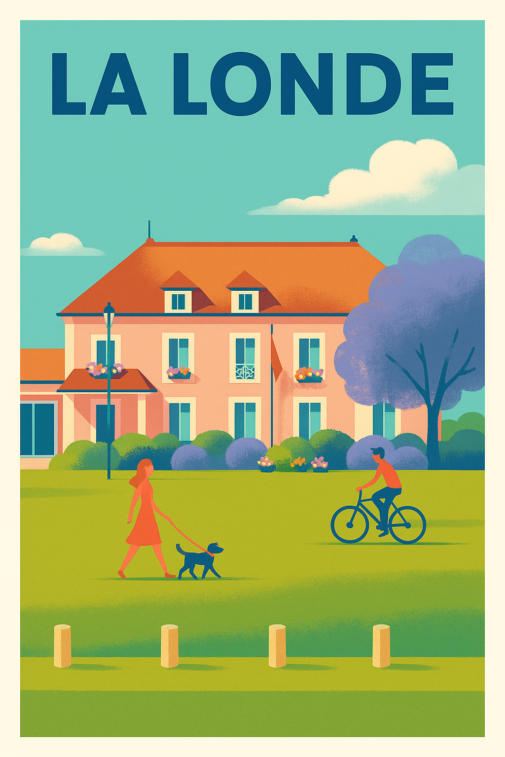 Affiche de La Londe - Charme et sérénité au cœur de la nature