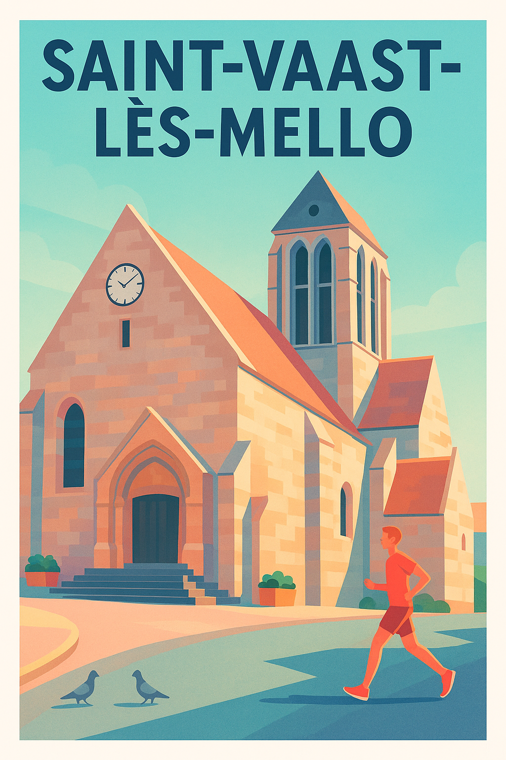 Affiche de Saint-Vaast-lès-Mello - Charme et sérénité au quotidien
