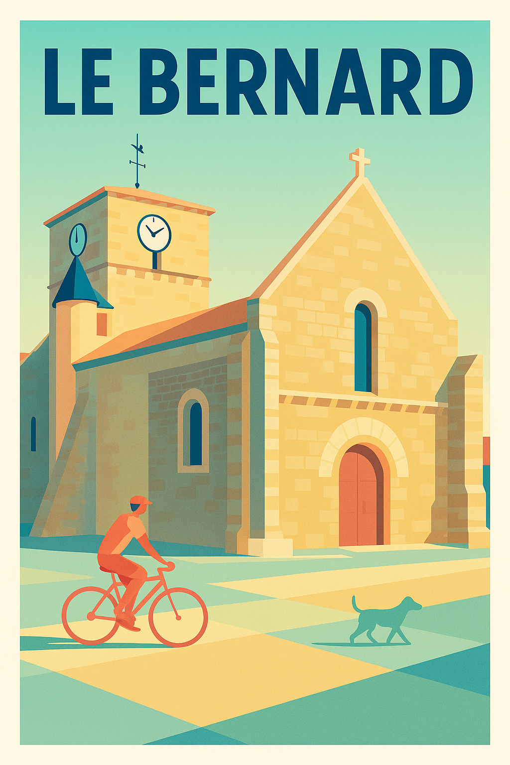 Affiche de Le Bernard - Charme tranquille et patrimoine authentique