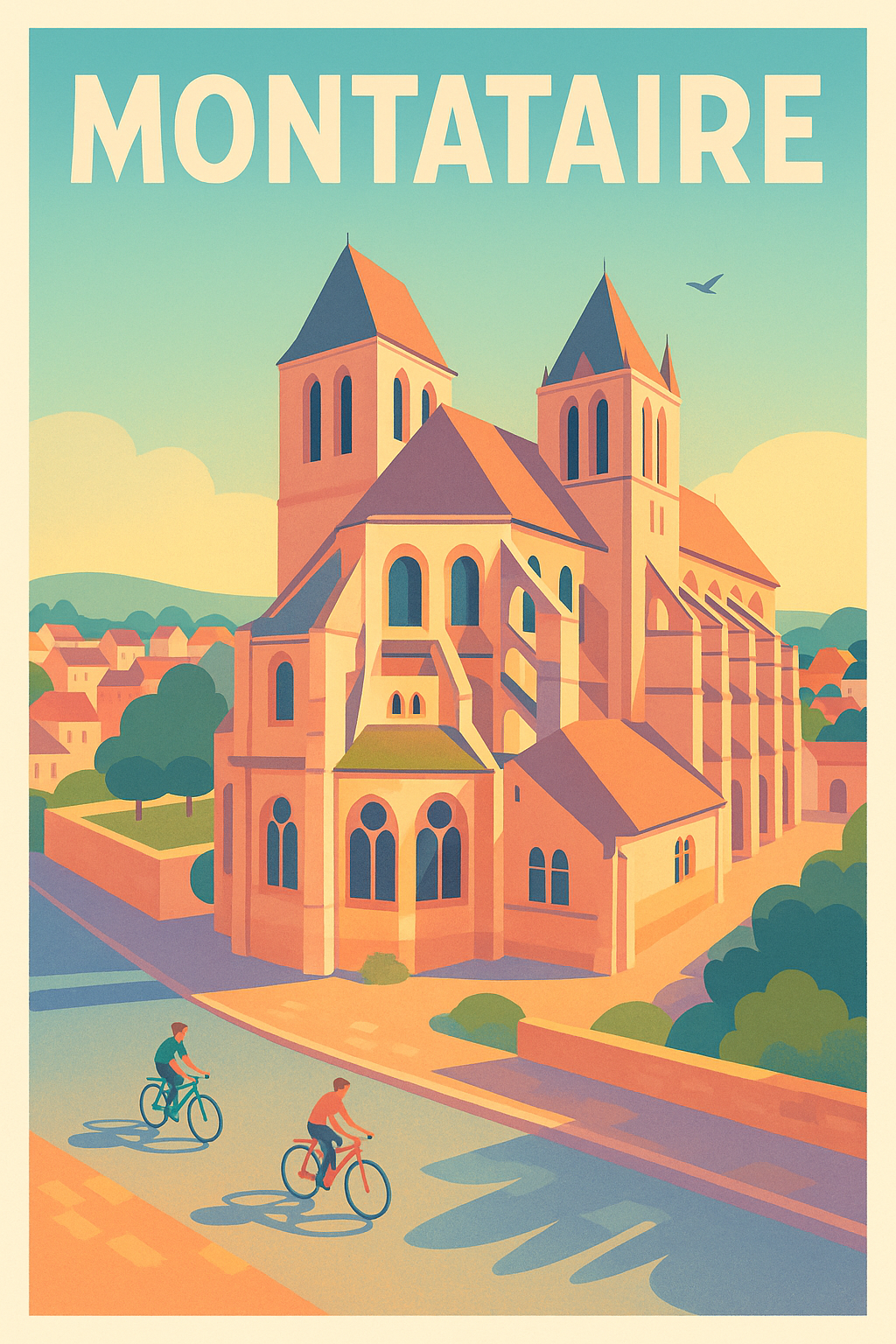 Affiche de Montataire - Charme historique et douceur de vivre