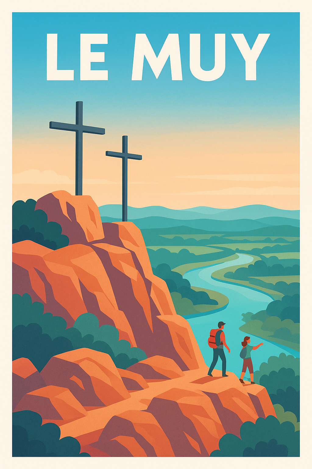 Affiche de Le Muy - Escapade nature et panorama grandiose