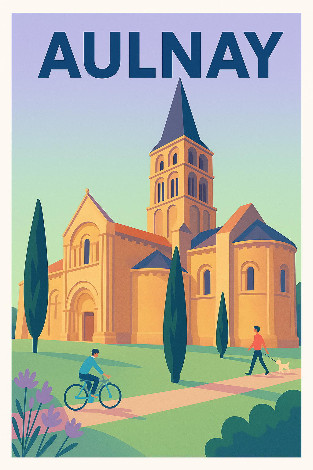 Affiche de Aulnay - Un coin de sérénité urbaine