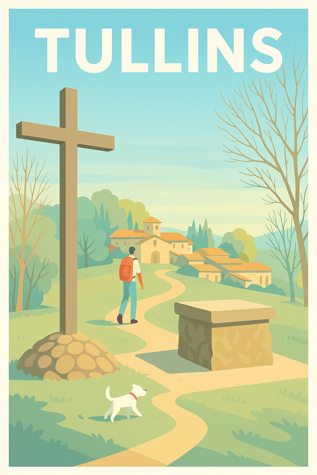 Affiche de Tullins - Un voyage paisible au cœur de la nature