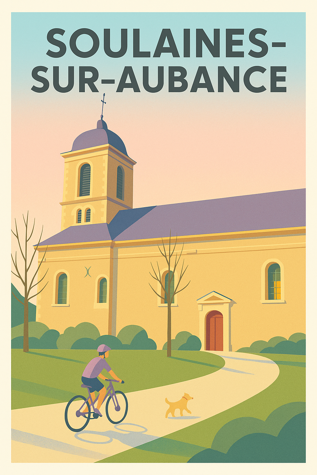 Affiche de Soulaines-sur-Aubance - Charme paisible et nature douce