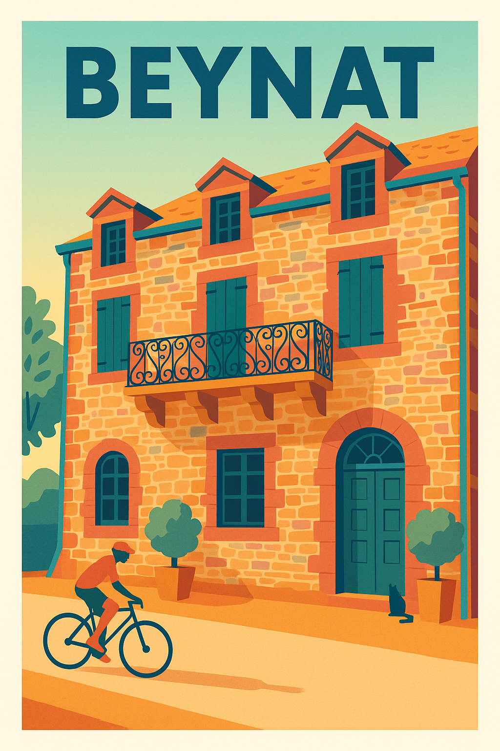 Affiche de Beynat - Charme authentique d’une maison en pierre