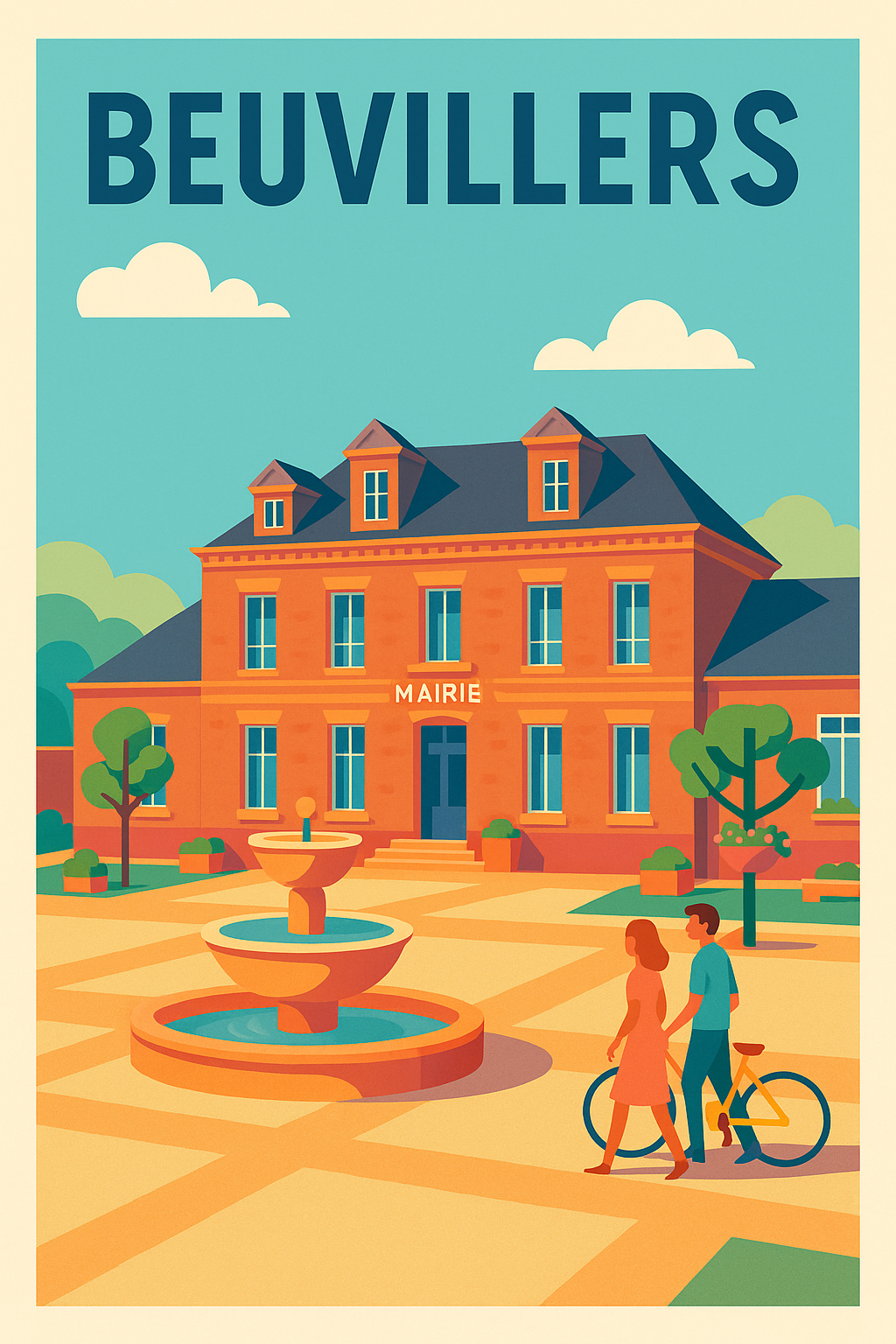 Affiche de Beuvillers - Charme paisible et convivialité locale